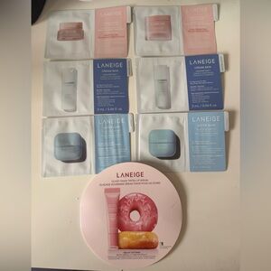 3/$15 Laneige Sample Set (Lip Serum, Masks, Moisturizer, etc.)